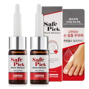 메디픽미 미라클 세이프픽 네일 버블 영양 세럼 손발톱 영양제 손톱강화 케어 17ml