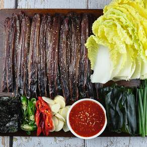 경북 포항 구룡포 야채세트 과메기(꽁치) 10마리 20쪽