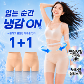 디네이브 아이스 보정 심리스 1+1 속바지