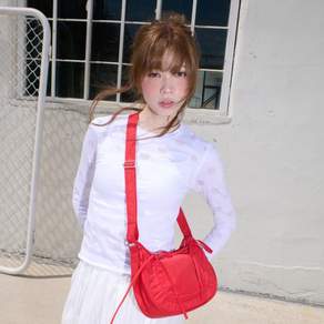 파퓸드로브 여성 메신저/크로스 백 Sac Petit Plie Red 5010464771