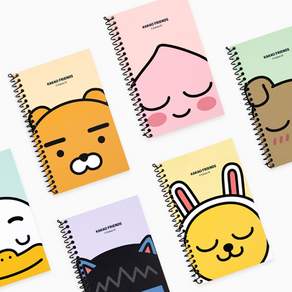 카카오프렌즈 원링 좌철 수첩 미니수첩 휴대용수첩