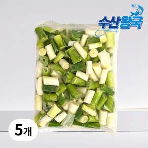 수산왕국 냉동 절단 대파