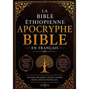 라 성경 아포크리페 에티오피엔 앙 프랑세즈 그로스 캐러체르 컬렉션 Complete de Textes Religieux Anciens Comprenant Hénoch Tobit