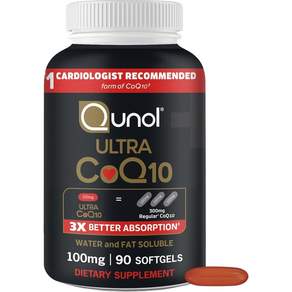 퀴놀 울트라 코엔자임큐텐 CoQ10 100mg+비타민E 90 소프트젤 (3개월분)