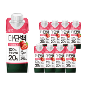 빙그레 더단백 드링크 딸기