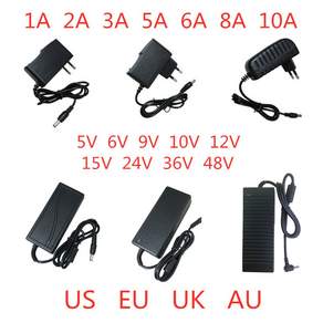 AC DC 12V 5V 6V 8V 9V 10V 12V 13V 14V 15V 24V 전원 공급 장치 어댑터 1A 2A 3A 5A 6A 8A 220V ~ 12V 전원 공급 장치 어댑