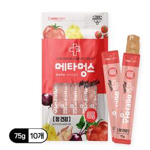 메타멍스 강아지 짜먹는 간식 장 건강