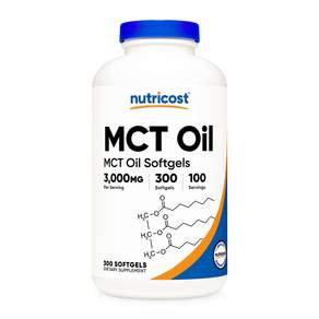 뉴트리코스트 MCT 오일 1000mg 300소프트젤 1병