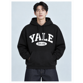 [국내매장정품] YALE 26년 남성 플리스 기모 후드티