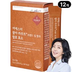 본사직영 여에스더 발아 카무트® 브랜드 밀 함유 발효효소(100만 unit 효소역가) 국민영양 프로젝트