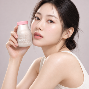 저분자 피쉬콜라겐 펩타이드 정 400mg 히알루론산 함유 식약청인증 100% 정