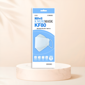 케이누리 KF80 마스크 100매