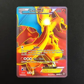 프록시 PKM 카드 영어 메가 차리자드 EX V X Y TCG 컬렉션 트레이딩 게임