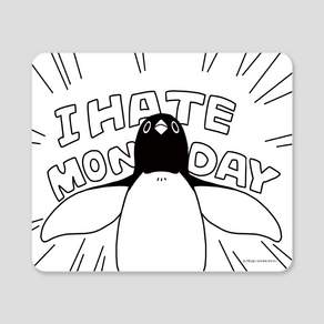 [아대리] I HATE MONDAY 마우스 패드