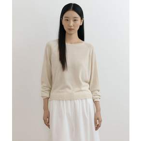 링서울 LINGSEOUL linen raglan knit-oatmeal