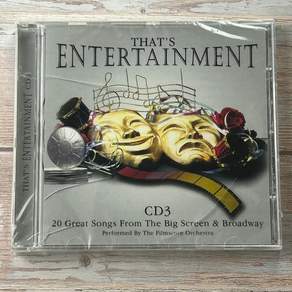 (수입CD) Filmscore Orchestra That's Entertainment CD 2000 Movie Broadway Pop