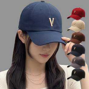 미다미 V데일리 남녀공용 단색 심플 남녀공용 볼캡 (6컬러)