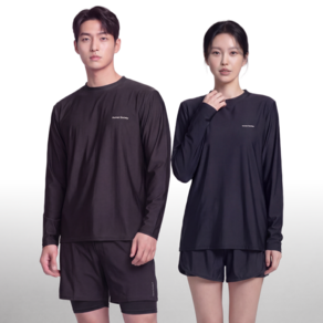 오로라선데이 상하의세트 래쉬가드 루즈핏 체형커버 수영복