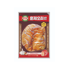 의성마늘 훈제오리 400g 1개