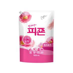 피죤 강력탈취 레귤러 섬유유연제 핑크로즈 리필