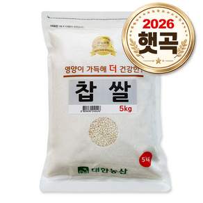 대한농산 26년산 국산 찹쌀 5kg