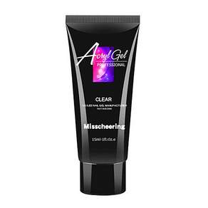 셀프 네일팁 손톱 연장 폴리젤 15ml 단품 no1클리어 연장젤