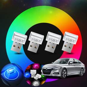 혼다 어코드(10세대)(18~) 2.0 차량용 USB LED 무드등 7컬러 앰비언트 조명