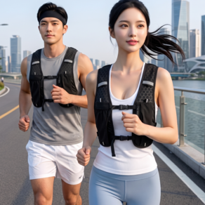 러닝제이 러닝 조끼 초경량 조끼가방 러닝베스트 백팩