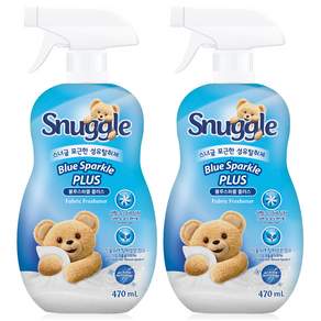 유니레버 스너글 섬유탈취제 블루스파클 470ML 2개