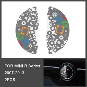 미니쿠퍼 R55 R56 R58 R59 R60 R6 클럽맨 F54 F55 F60 컨트리맨 가죽 도어 핸들 커버 보호 스티커