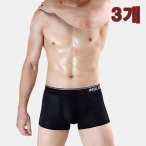 인블랙 남성 드로즈팬티 사각 편안한 밴딩