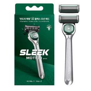 도루코 슬릭 모션 면도기+면도날 세트