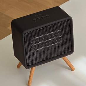 디큐브 미니온풍기 사무실 온풍기 전기 히터 PTC 1500W 유럽형 인테리어디자인