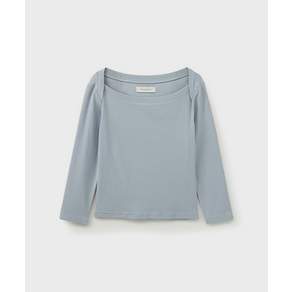유니온블루 WOMAN BOATNECK TOP 블루 FOG