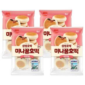 삼립 꿀호떡요요8입 192g X 4봉
