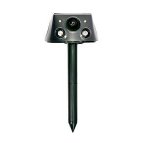 차우 태양광 멧돼지 고라니 두더지 퇴치기(감지센서 2개+진동+초음파+LED)