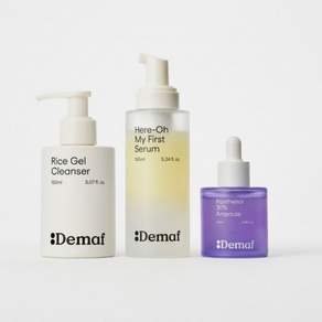 디마프 수분자석 충전세트 (젤클렌저 150ml+만능기초 155ml+판테놀 앰플 60ml)