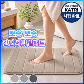 제이노브 뽀송한 빨아쓰는 극세사 욕실 발매트