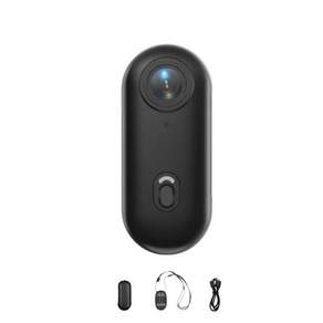 4K 엄지 액션 카메라 WIFI 미니 바디 카메라 1080P 핸즈프리 POV 녹음 작업 여행 애완 동물 산책 수영 사이클링