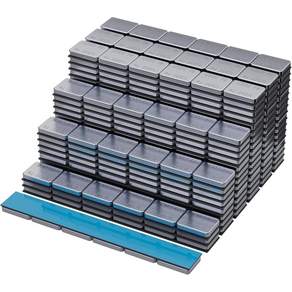OTUAYAUTO 2oz 504개 휠 웨이트 크롬 접착식 스틱온 252oz박스 0.5oz 절단 가능 세그먼트 박스당 84개 스트립. 도금 강판 OEM 품질; 자동차 트럭 SUV