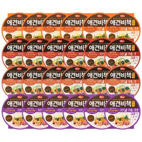 펫퍼스 애견비책 화식 자연식사료 강아지화식 4종혼합(소고기+닭고기+오리고기+양고기)120g 24개