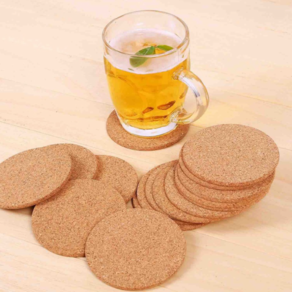코르크 코스터 컵받침 20p세트 코르크컵받침대 코르크컵매트 티코스터+그릿커머스Shop