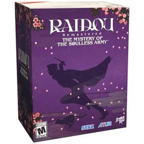 RAIDOU 리마스터링 영혼 없는 군대 수집가판의 미스터리 리미티드 런 게임 플레이스테이션 5용