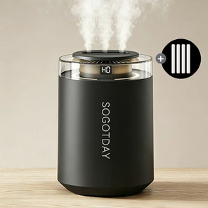 3.5L 대용량 무선 가습기 USB 충전 저소음 사무실 책상 침실용 가습기 8