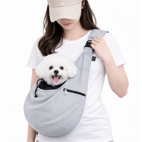 YU 강아지가방 탈출방지 슬링백 포대기 이동가방 반려동물