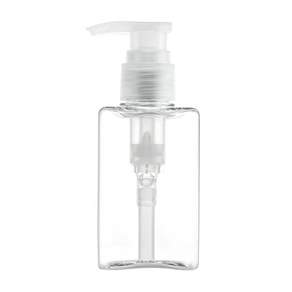 닥터보틀 직사각 펌프 용기 100ml 여행 휴대용 디스펜서 기내반입