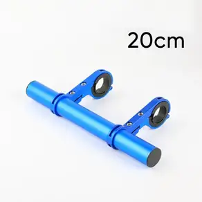 호환 10/20/30cm 자전거 핸들바 확장 브라켓 MTB 헤드라이트 마운트 로드 산악