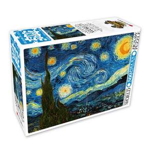 Mstory 직소퍼즐 명화 500pcs (별이 빛나는 밤에) 어린이퍼즐