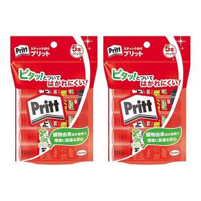 Pritt 프리트 스틱풀 레귤러 사이즈 10개입 NS-701-5P 2팩