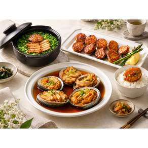 식도락가 전복장 500g 전남 완도산 활전복 가정식 집밥 혼밥 [원산지:국산(전남 완도군)]